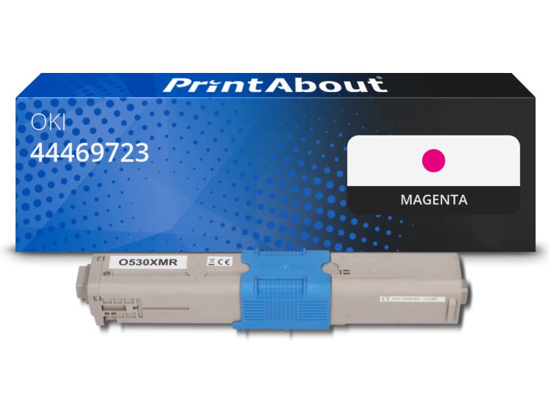 Toner compatible PrintAbout OKI - Magentă - Grande capacité