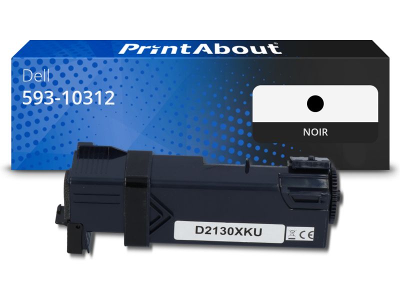 Toner compatible Dell PrintAbout (FM064) - Noir