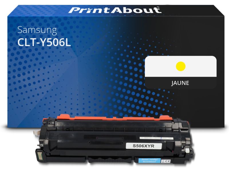 Toner Samsung Compatible (CLT-Y506L/SU515A) - Amarillo - Alta Capacidad