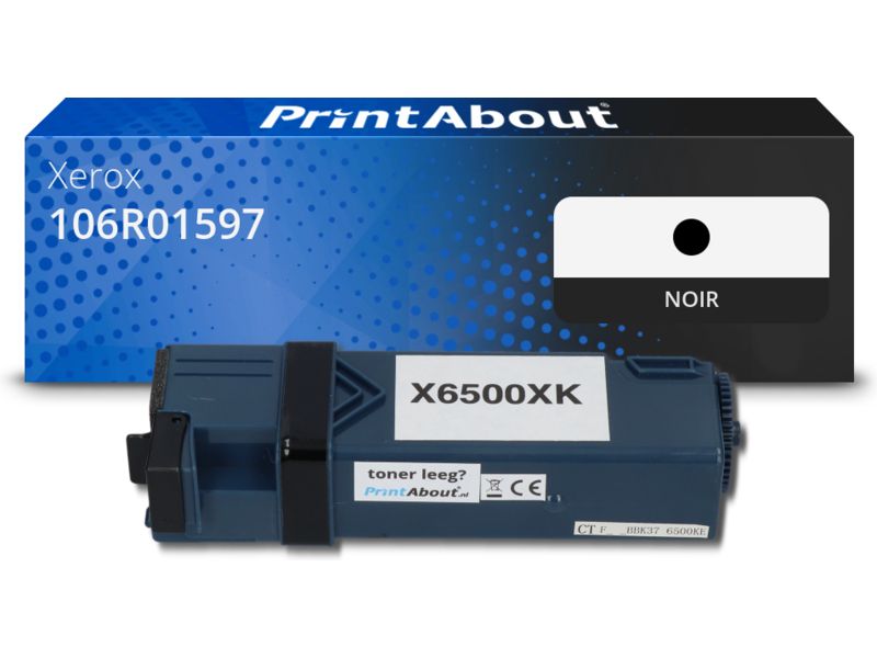 Toner compatible Xerox 106R01597 - Noir
