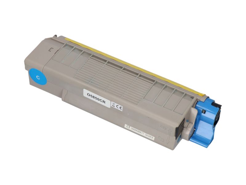 Toner compatible PrintAbout - Ciano (43865723, 7000 páginas)