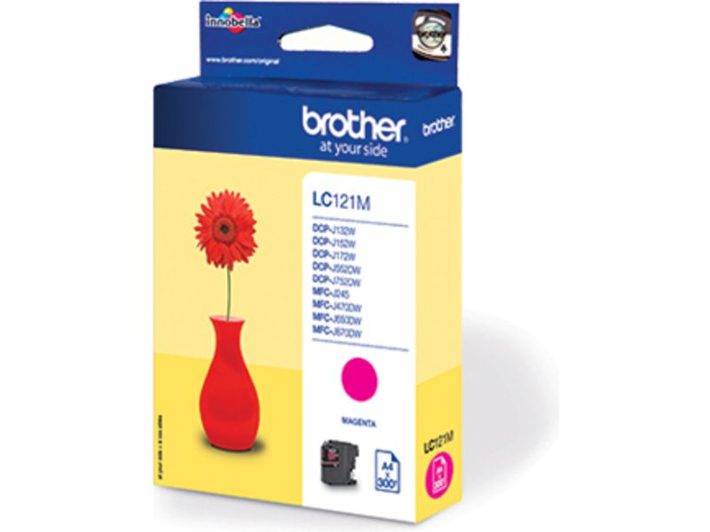 Cartucho de tinta Brother LC-121M - Magenta