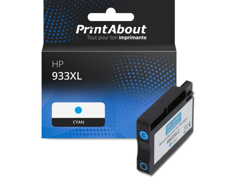 PrintAbout HP 933XL Compatible Cartridge - Cyan - High Capacity