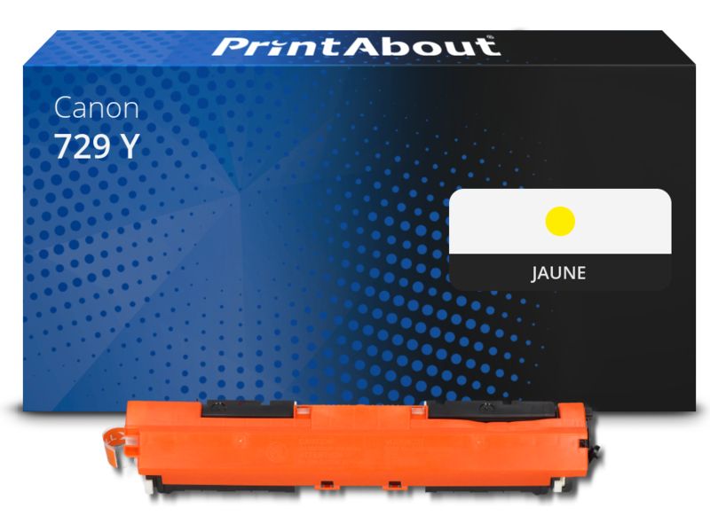 Canon 729Y Yellow Compatible Toner by PrintAbout