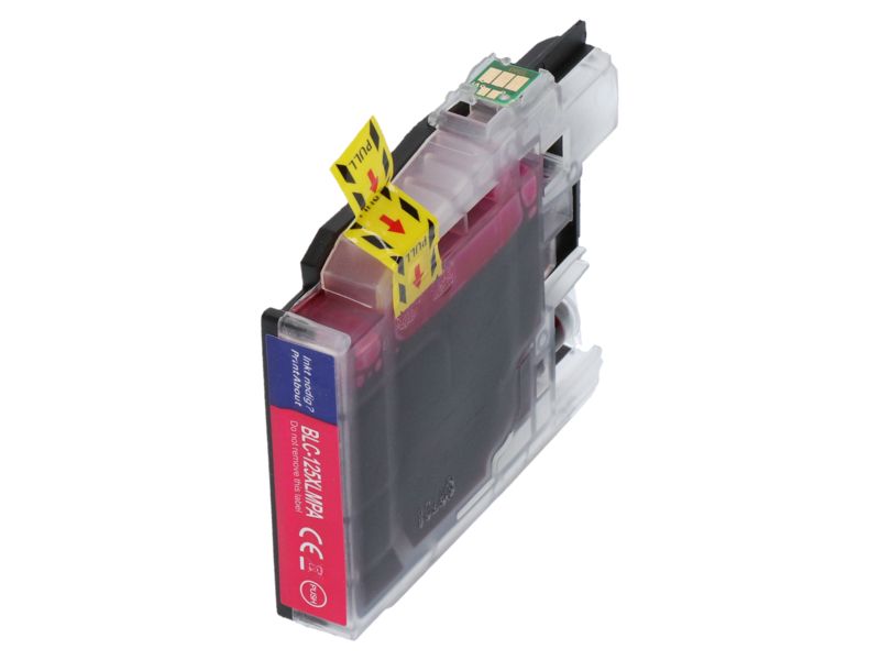 Cartucho compatible Brother LC-125XLM - Magenta - Alta capacidad