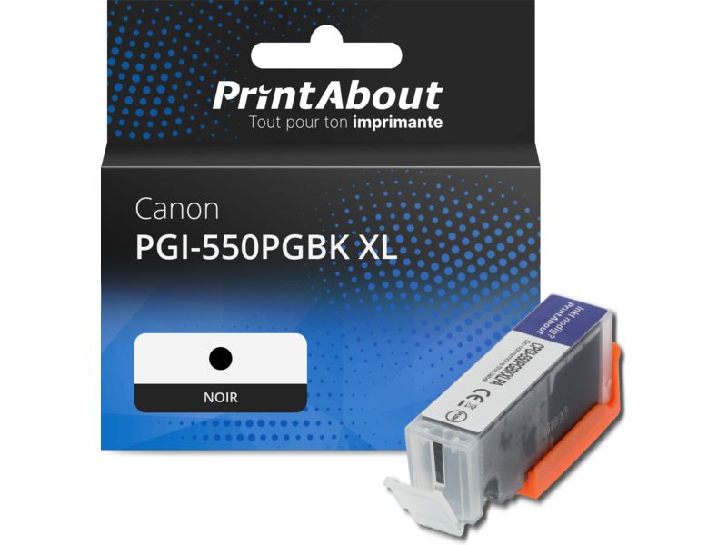 Cartucho compatible Canon PGI-550PGBK XL - Negro - Gran capacidad