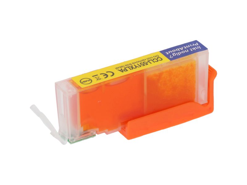 Tinta compatible Canon CLI-551Y XL - Amarillo - Alta capacidad