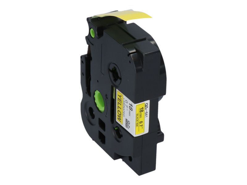 Brother TZe-641 Tape - 18mm - Black on Yellow
