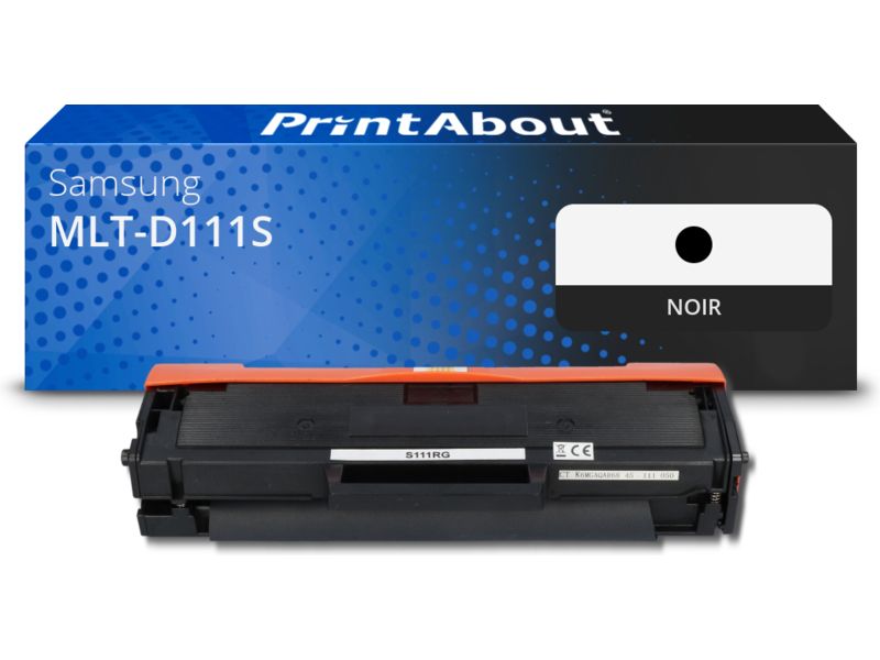 Toner compatible Samsung MLT-D111S (SU810A) - Noir