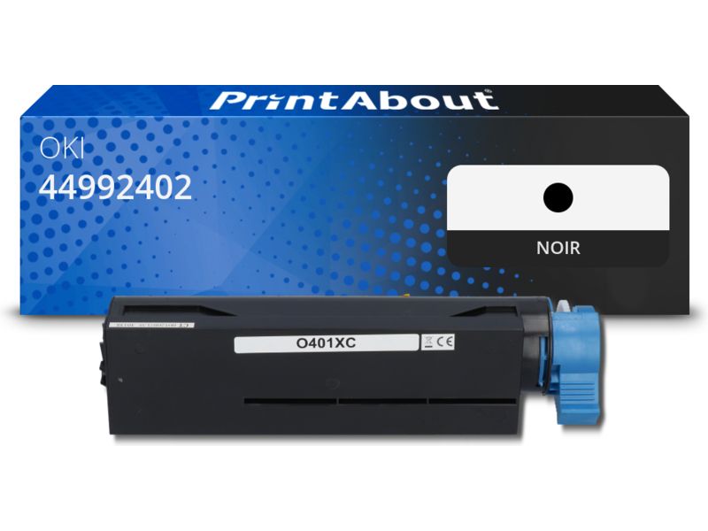 Toner compatible PrintAbout OKI - Noir (44992402)