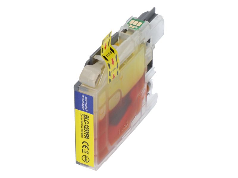 Brother LC-123Y Yellow Compatible Cartridge
