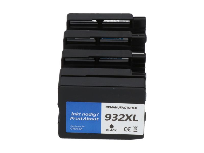 PrintAbout Compatible HP 932XL/933XL Cartridge - 4 Colors - High Capacity - Multipack (C2P42AE)