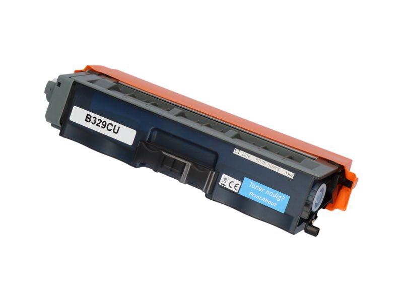 Toner compatible Brother TN-328C - Cyan - Grande capacité