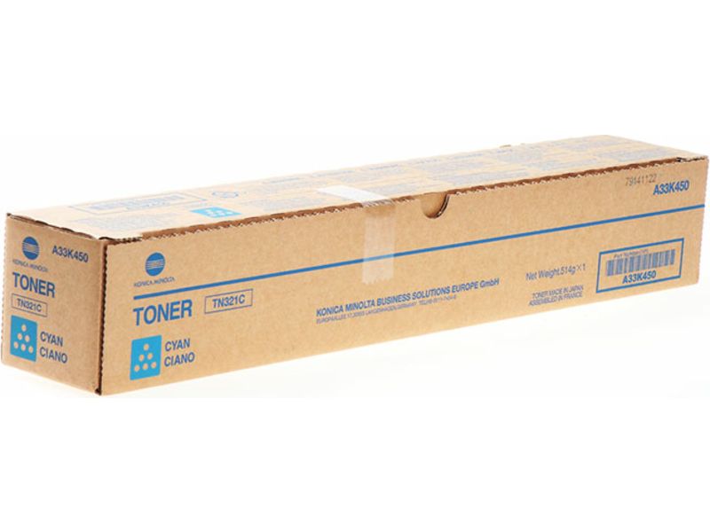 Tonerre Konica Minolta A33K450 - Cyan