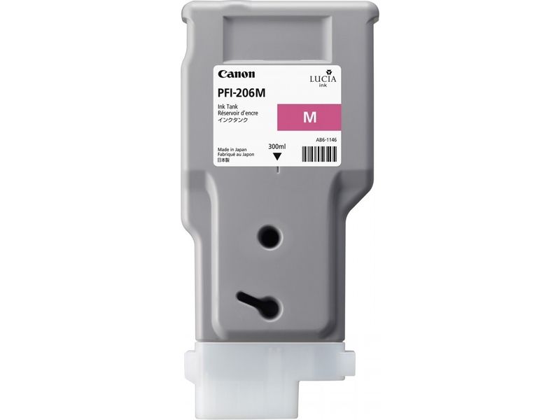Cartouche d'encre Canon PFI-206M Magentă