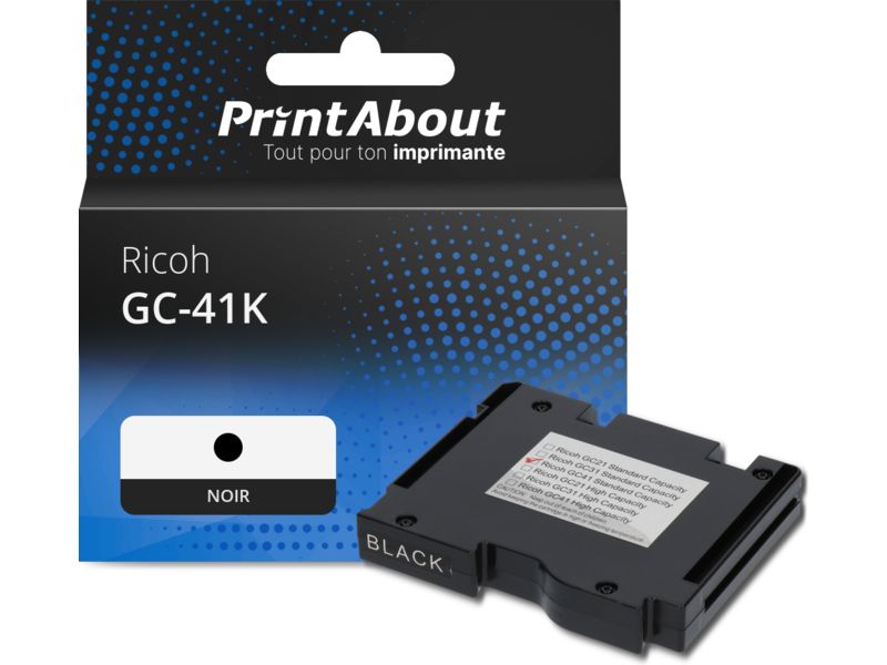 Ricoh GC-41K Ink Cartridge - Black (33ml)