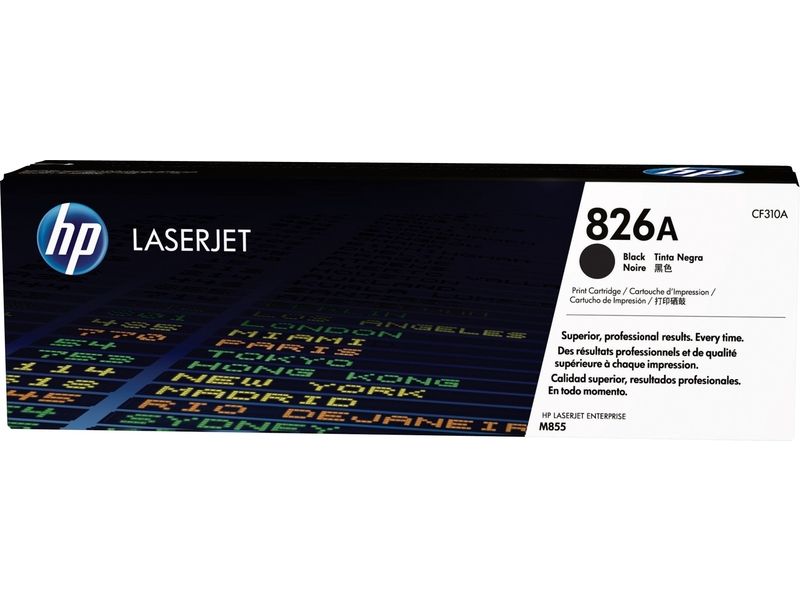 Cartouche toner HP 826A Noir (CF310A)