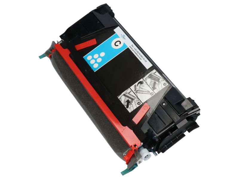 Toner compatible Lexmark C736H2CG - Cian - Alta capacidad