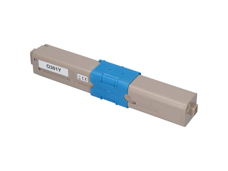 Toner compatible PrintAbout OKI 44973533 - Amarillo