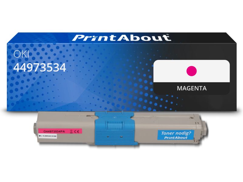 PrintAbout Compatible OKI Toner - Magenta (44973534)