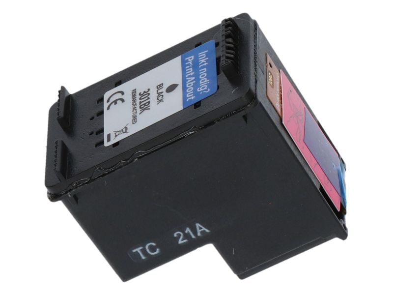 Cartouche compatible HP 301 PrintAbout - Noir (CH561EE)