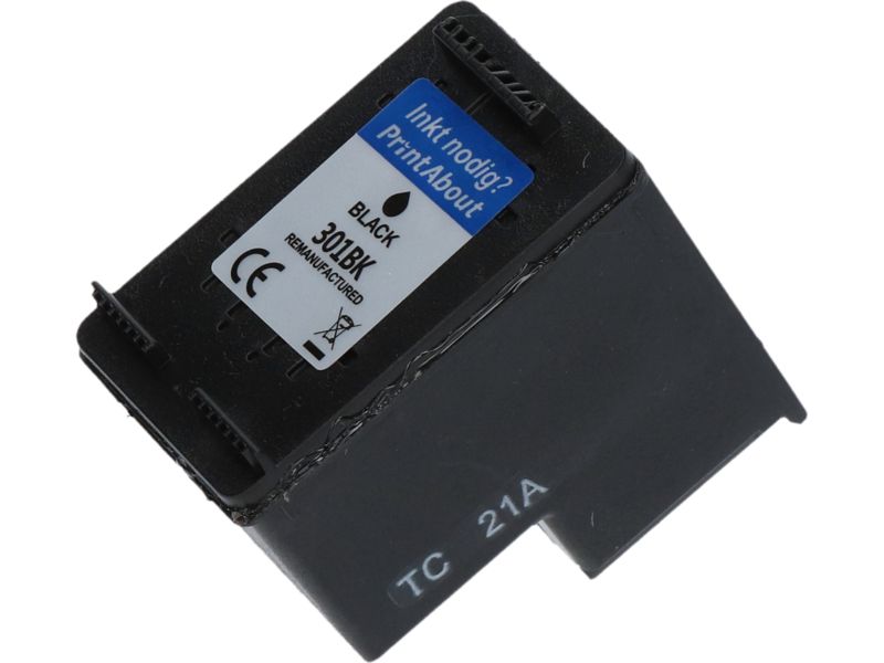 Cartouche compatible HP 301 PrintAbout - Noir (CH561EE)