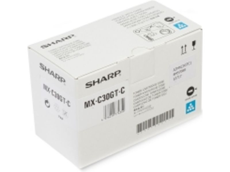 Cartouche de toner Sharp MX-C30GTC - Cyan