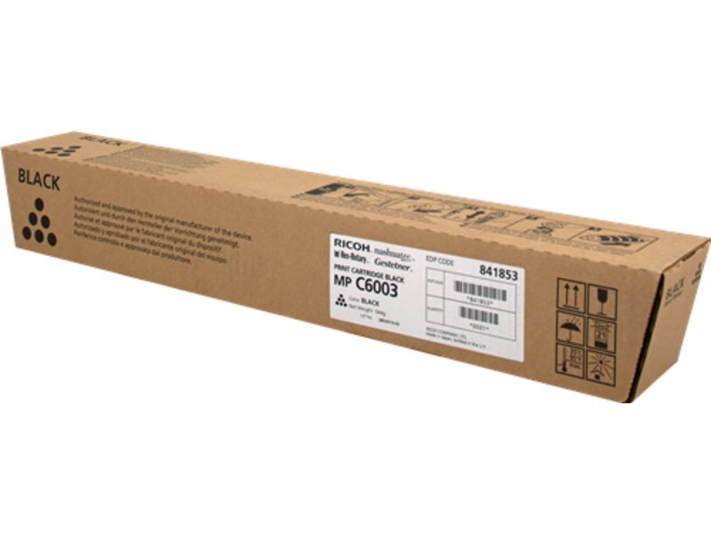 Toner negro Ricoh para MP C6003 (841853)
