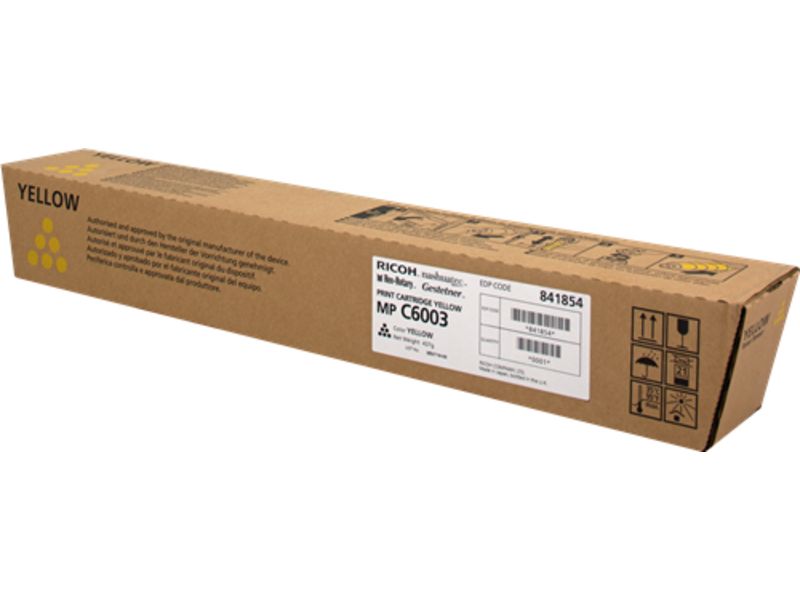 Toner amarillo Ricoh MP C6003 (841854)