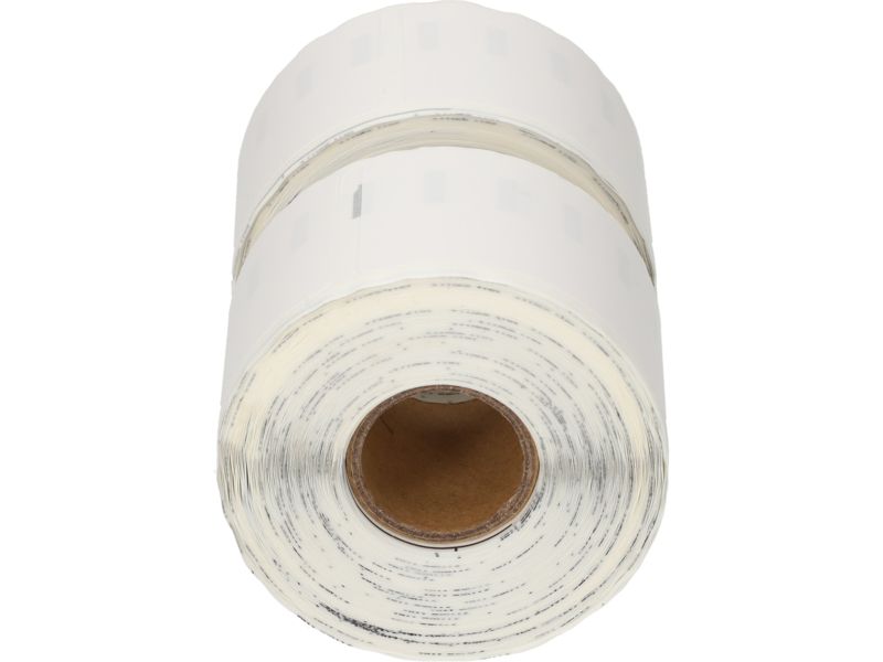 Etiqueta Dymo Negro sobre Blanco, 36 mm x 89 mm, 2 rollos
