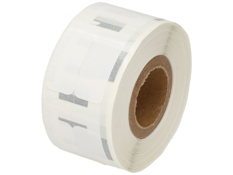 Etiqueta compatible Dymo - (13 mm x 25 mm) - Negro sobre blanco