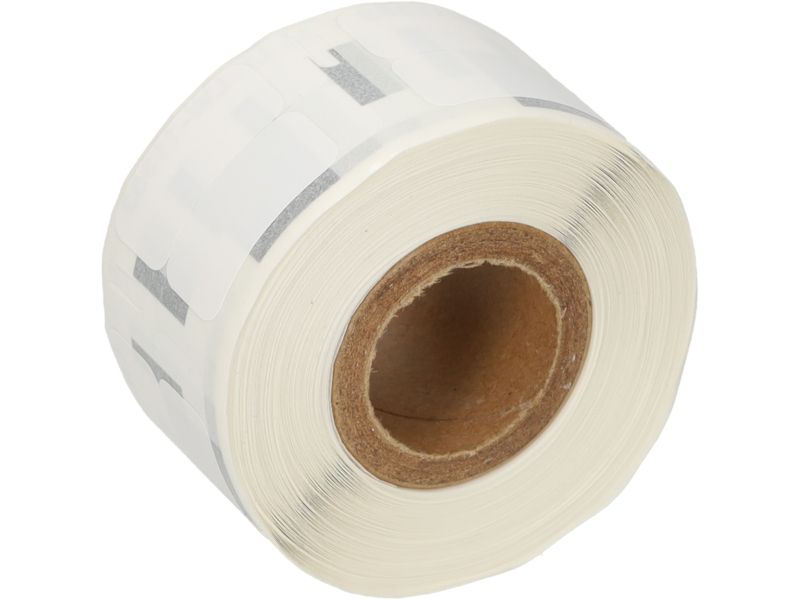Etiqueta compatible Dymo - (13 mm x 25 mm) - Negro sobre blanco