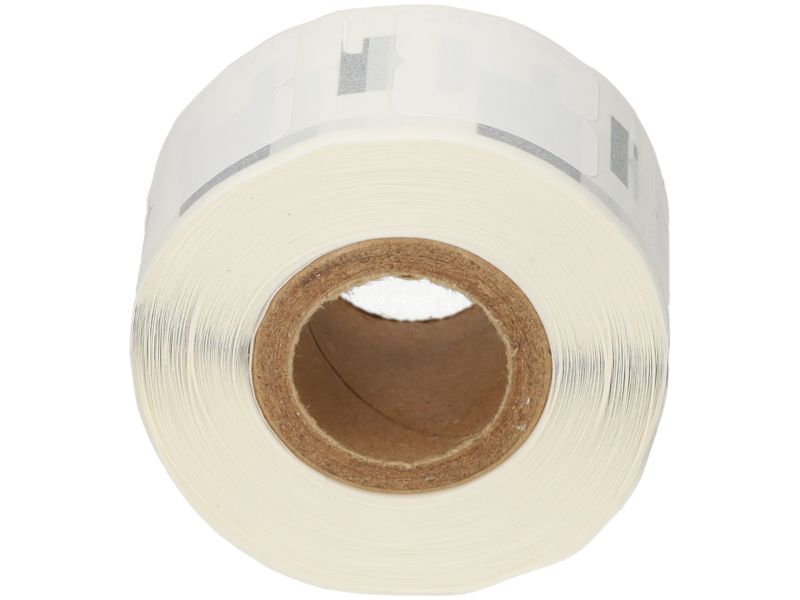 Etiqueta compatible Dymo - (13 mm x 25 mm) - Negro sobre blanco