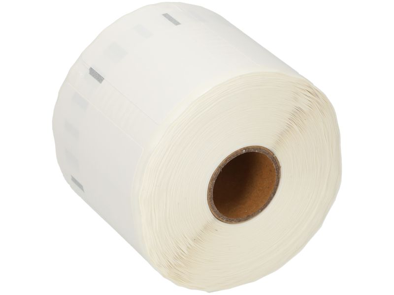 Dymo Compatible Label - (57mm x 32mm) - Black on White