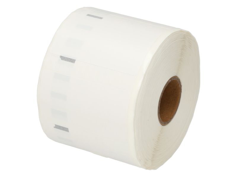 Dymo Compatible Label - (57mm x 32mm) - Black on White
