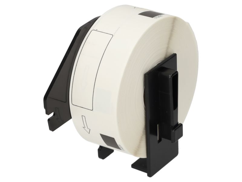 Etiqueta compatible Brother DK-11201 - 29 mm x 90 mm - Negro sobre blanco