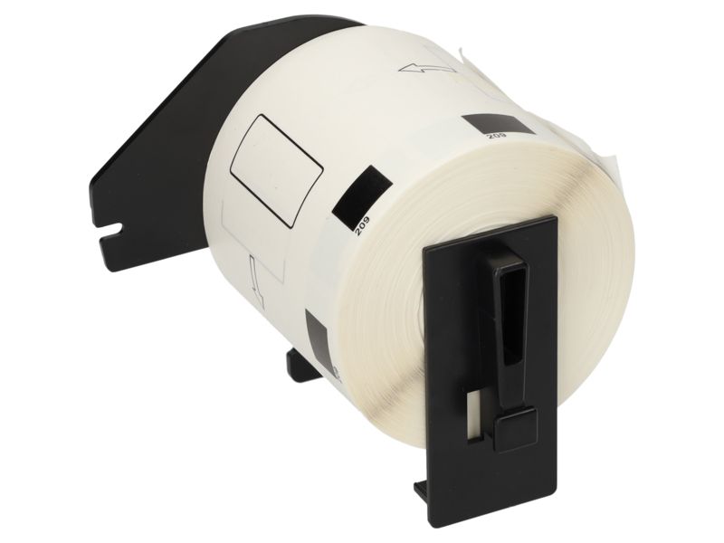 Etiqueta compatible Brother DK-11209 - 29 mm x 62 mm - Negro sobre blanco