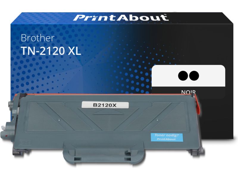 Brother TN-2120 XL Black High-Capacity Toner (2-Pack)