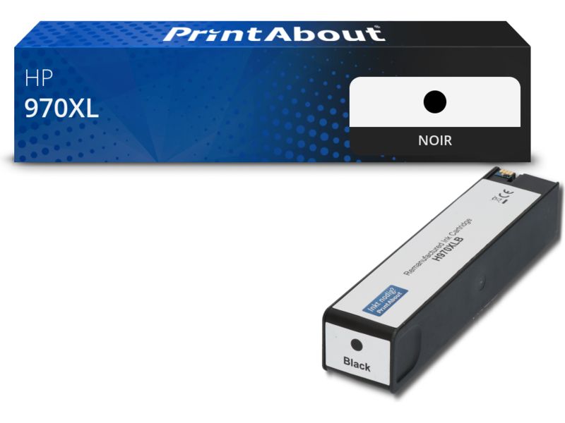 Cartucho compatible PrintAbout HP 970XL - Negro - Alta capacidad