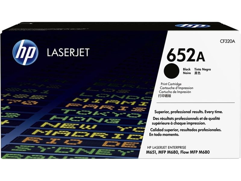 Toner HP 652A Negro (CF320A)