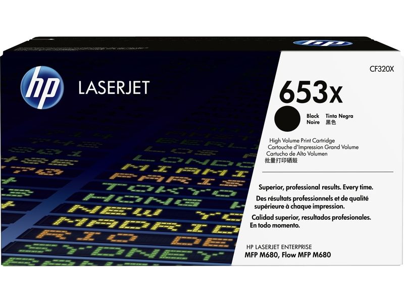 HP 653X (CF320X) - Noir - Toner - Grande capacité