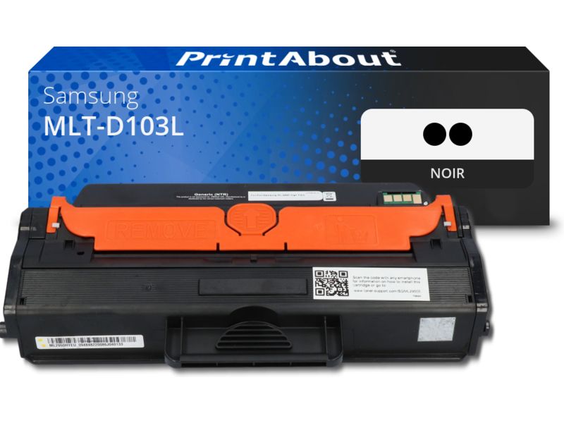 PrintAbout Samsung MLT-D103L (SU716A) Toner - 2 Black High Capacity - Multipack