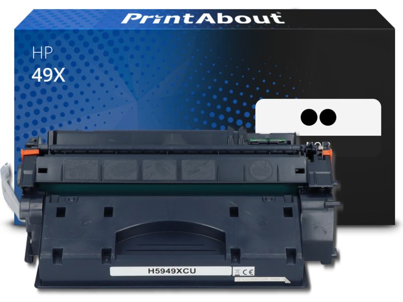 PrintAbout HP 49X (Q5949XD) Toner - Black - High Capacity - 2-Pack