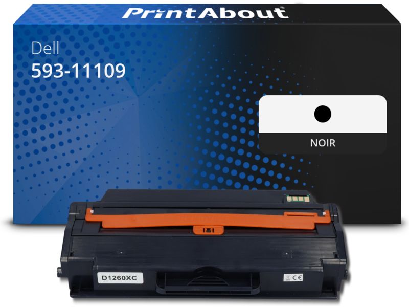 Toner Dell Compatible 593-11109 (DRYXV) - Noir