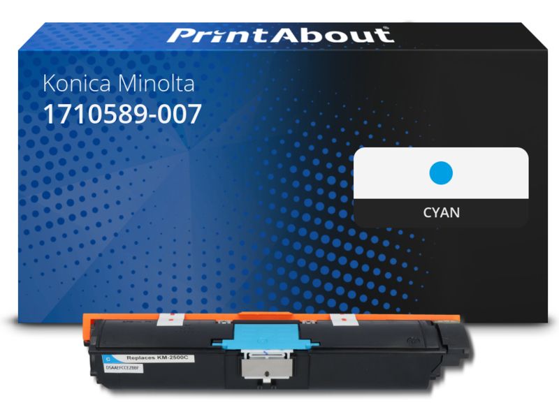 Toner Konica Minolta Compatible (A00W332) - Cyan par PrintAbout