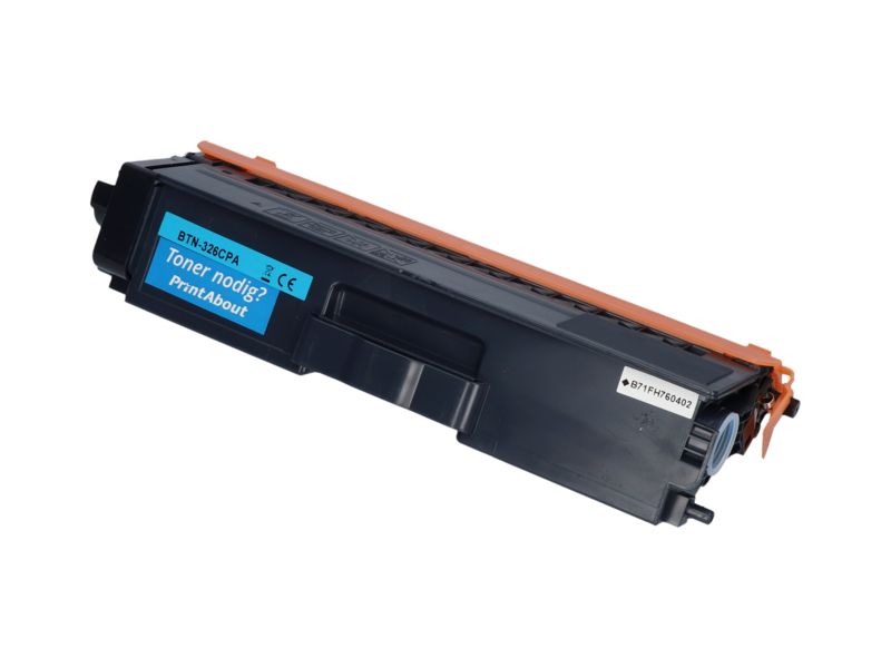 Toner compatible PrintAbout Brother TN-326C - Cyan - Grande capacité