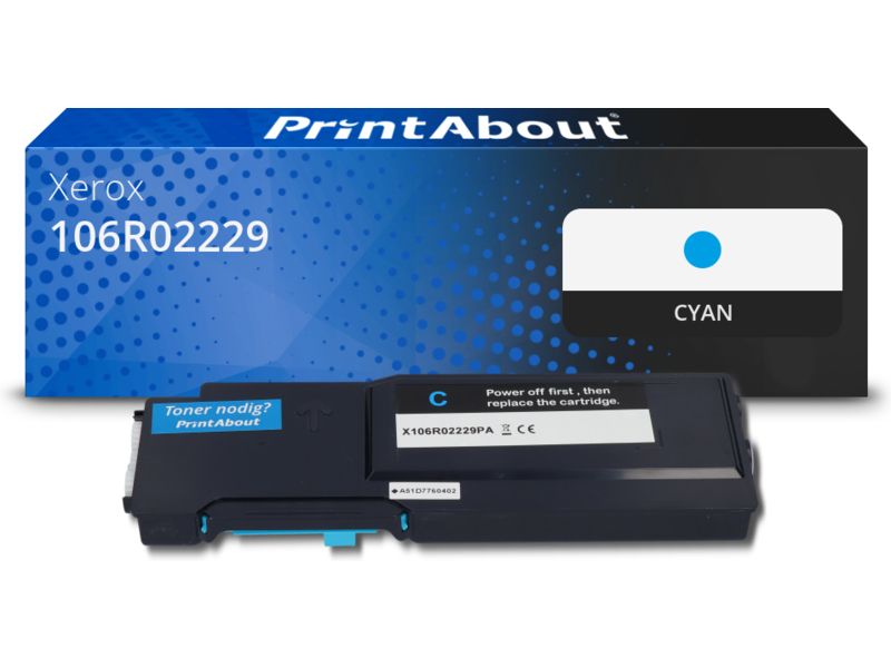 Toner Xerox 106R02229, Cian por PrintAbout