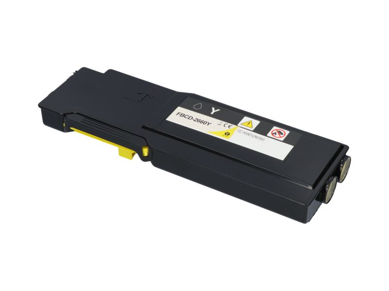 PrintAbout Compatible Dell Toner (593-BBBR, YR3W3) - Yellow