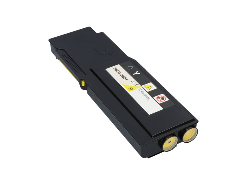 PrintAbout Compatible Dell Toner (593-BBBR, YR3W3) - Yellow