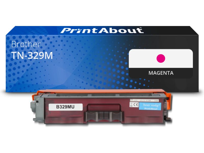 Tonique compatible Brother TN-329M magenta - Grande capacité